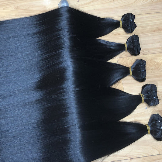 3 bundles straight human hair bundles