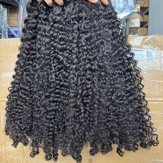 Burmese Curly human hair