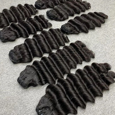 1 lot de cheveux bouclés birmans.