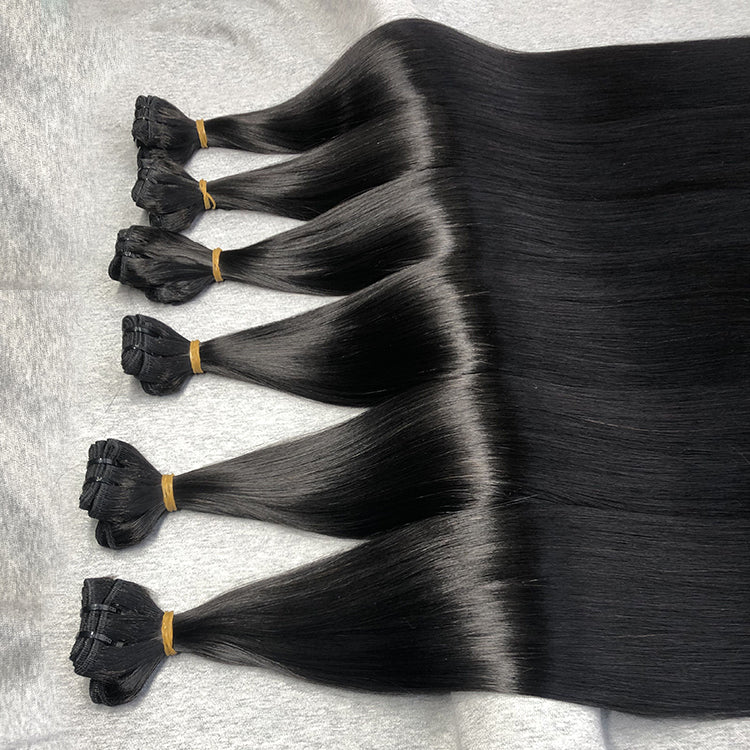 Bone Straight Raw Hair Bundles