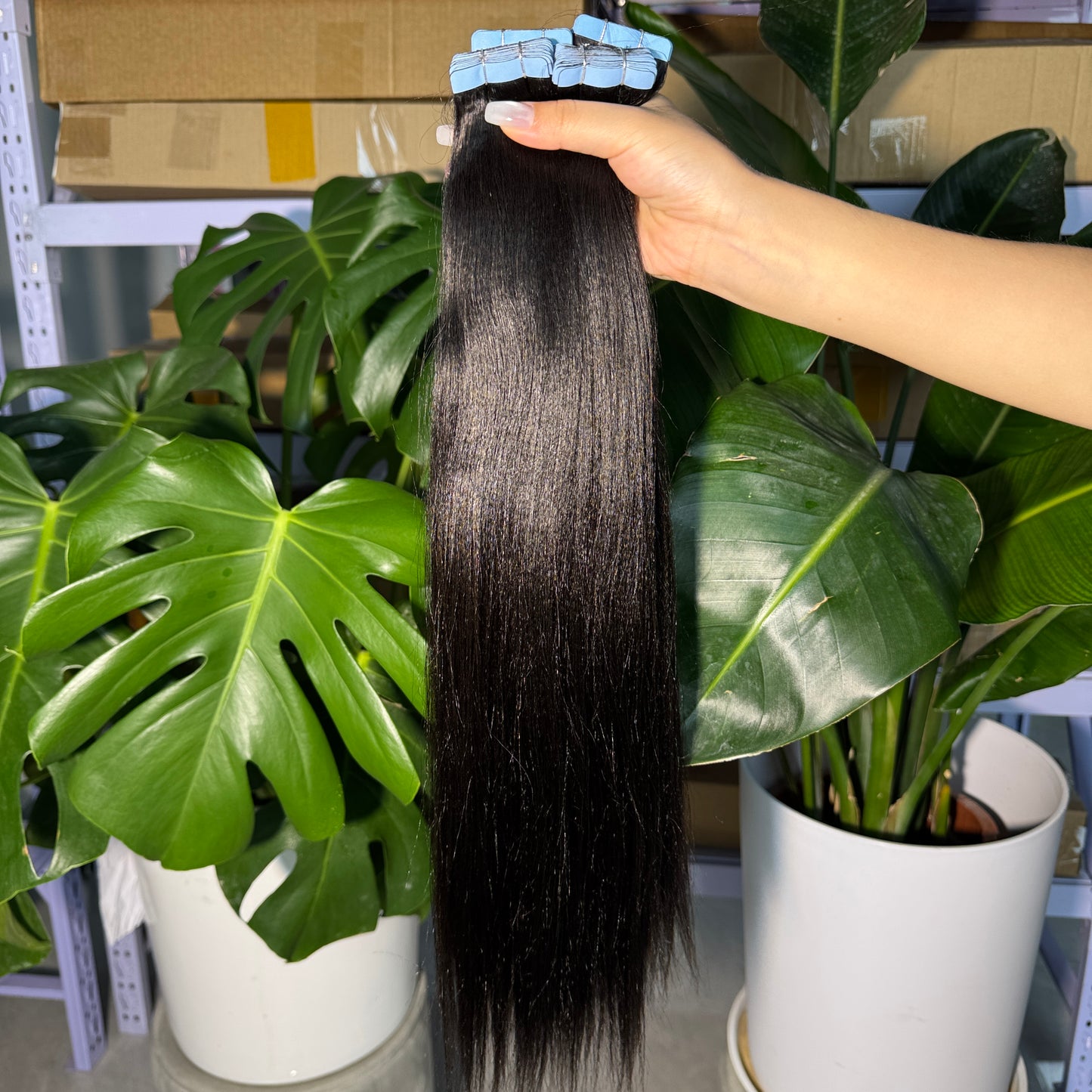 Yaki Straight Tape in Extensions