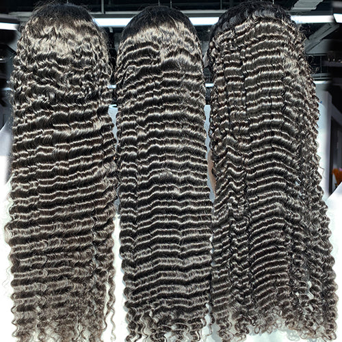 deep wave wig human hair