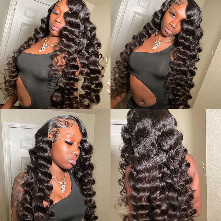 bouncy curly wig