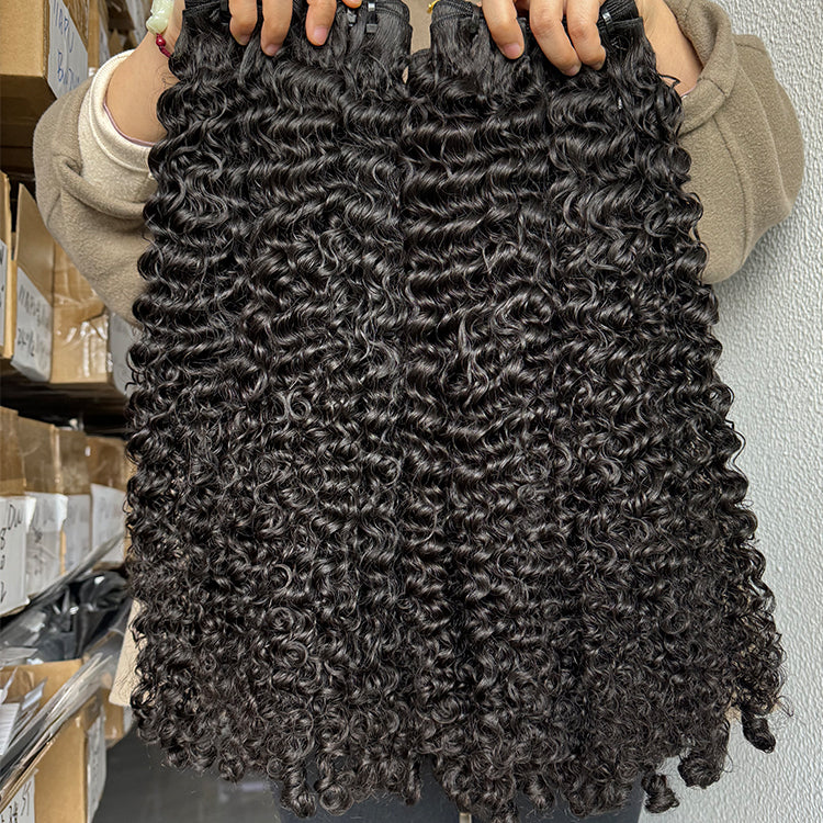 burmese curly hair bundles​