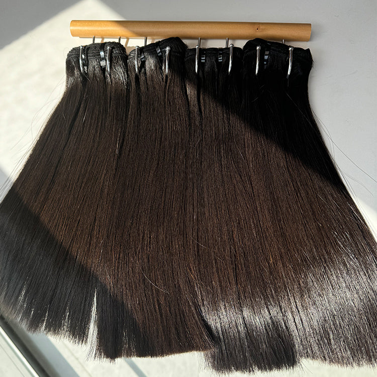 Bone Straight Raw Hair Bundles