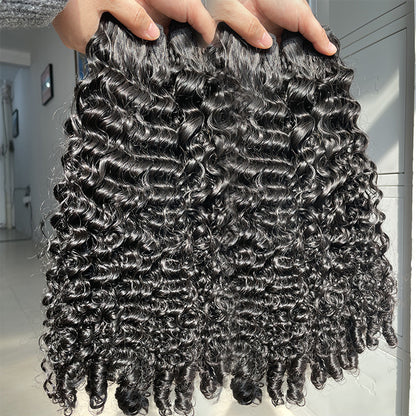 curly hair bundles human hair​
