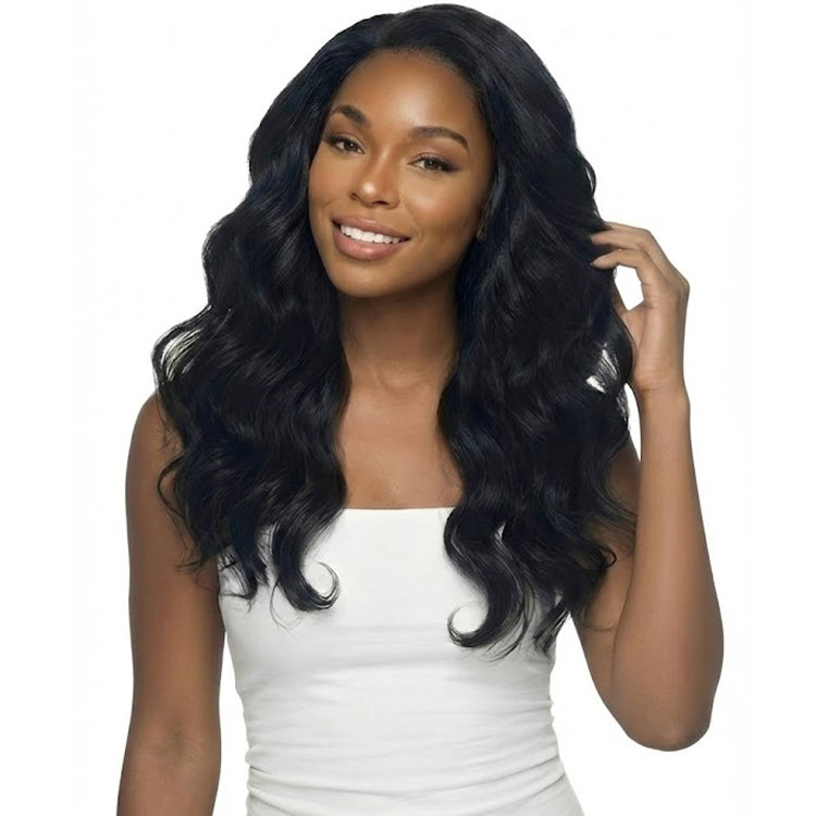 (3Bundles+5X5 HD Closure) Raw Body Wave Hair Bundles Double Drawn