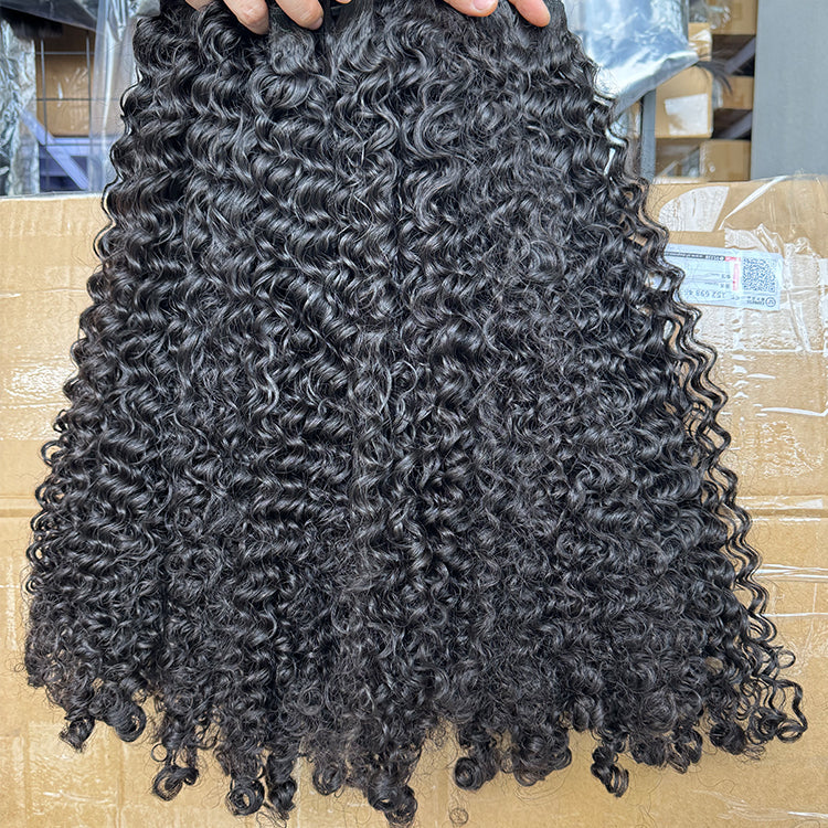 Burmese Curly human hair