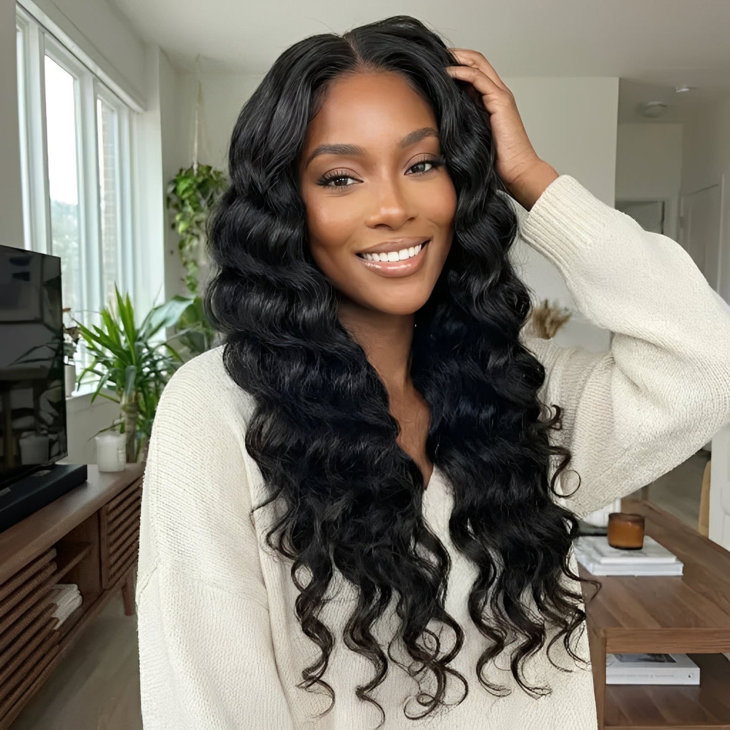 (3 Bundles Deal) Raw Cambodian Wave Hair Bundles Double Drawn