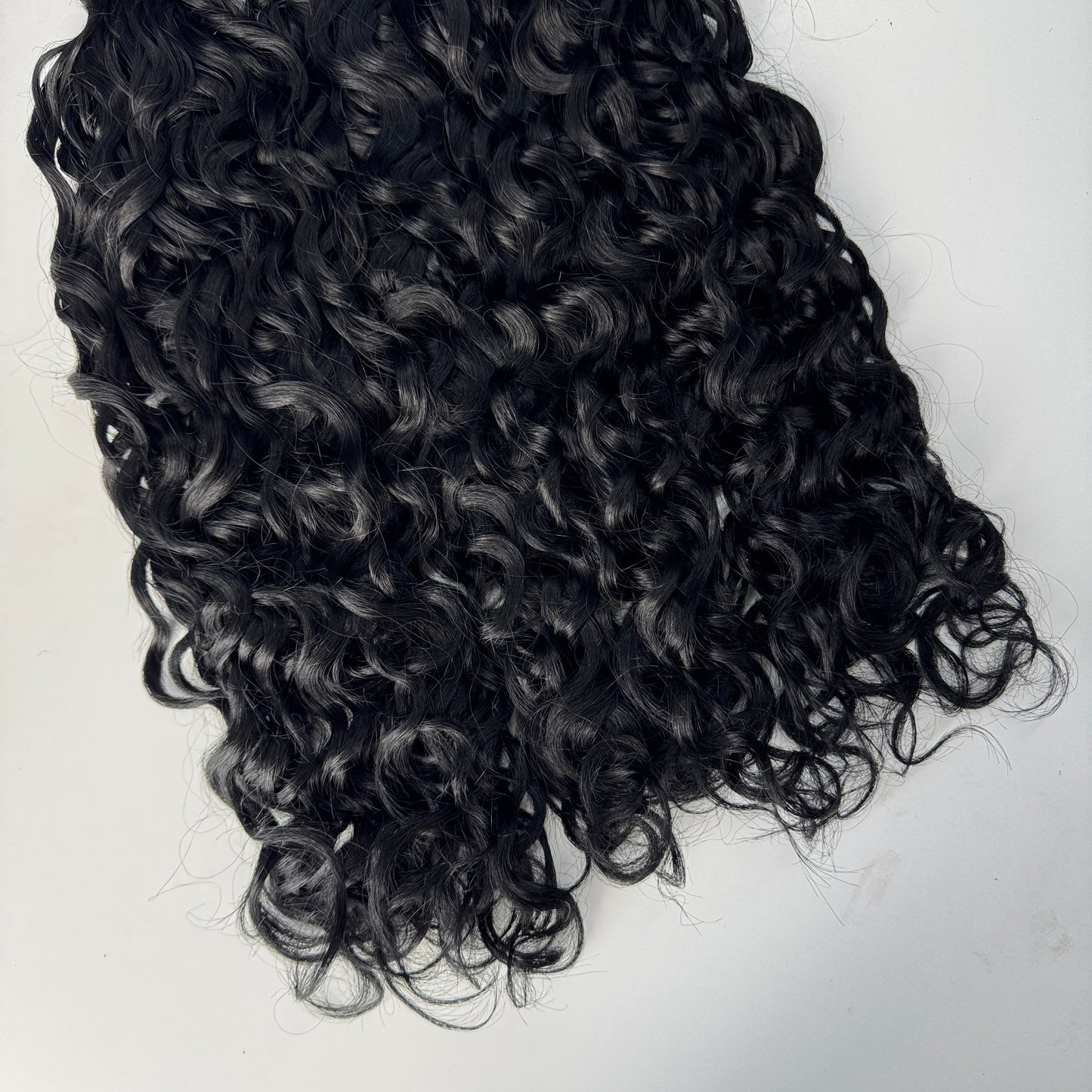 (3Bundles+5X5 HD Closure) Virgin Natural Wave Hair Bundles Double Drawn