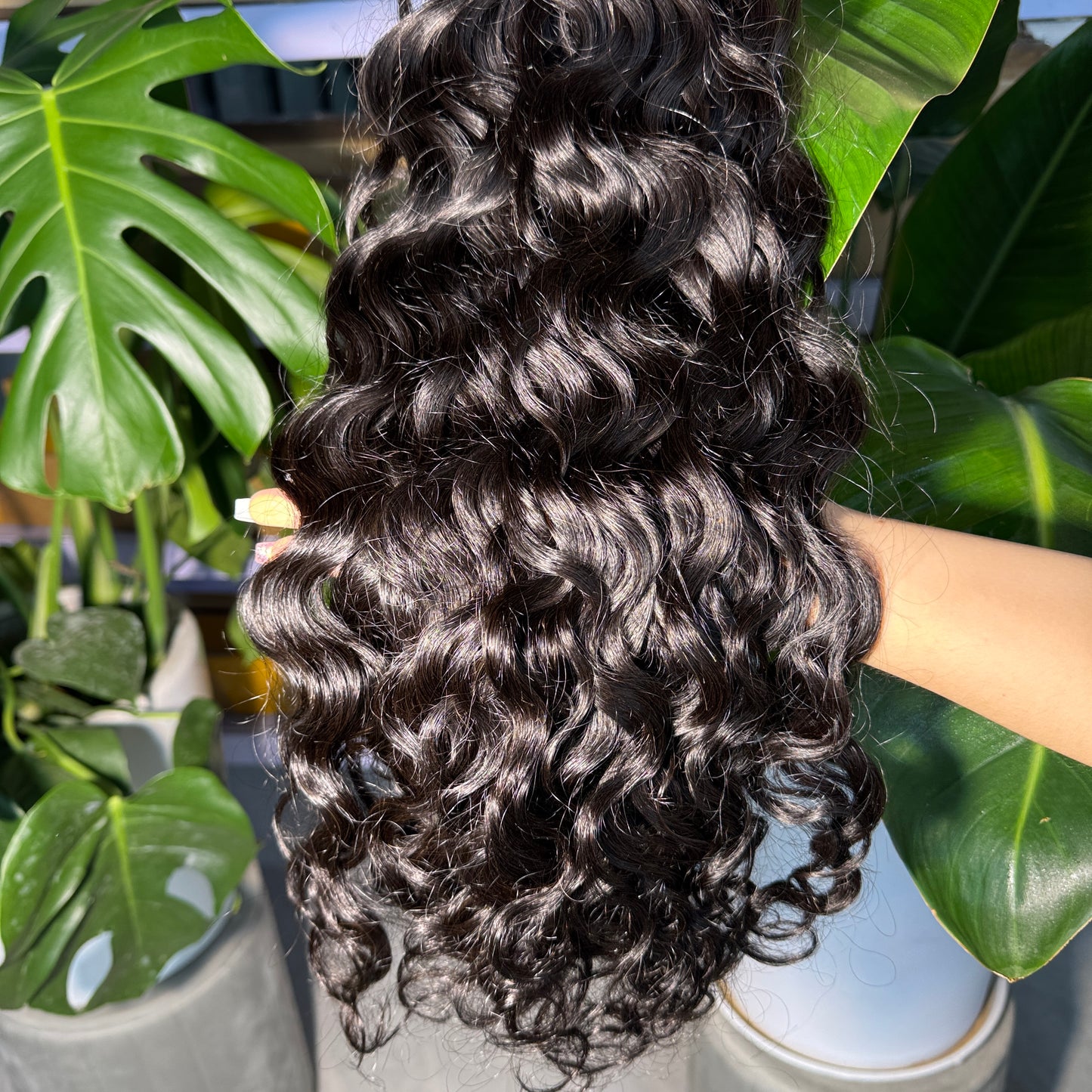 natural wave Tape in Extensions