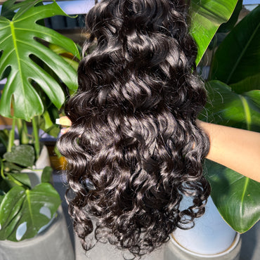 natural wave Tape in Extensions