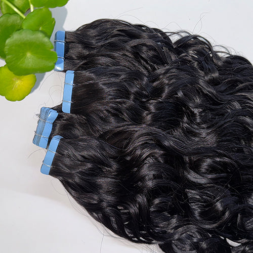 Bande de vague d'eau dans les extensions 