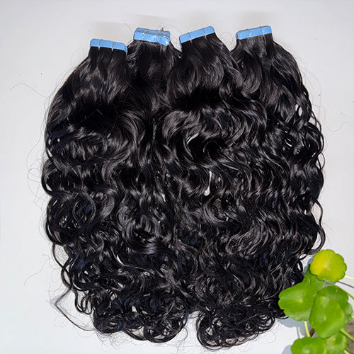 natural wave Tape in Extensions