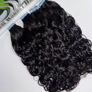 natural wave Tape in Extensions