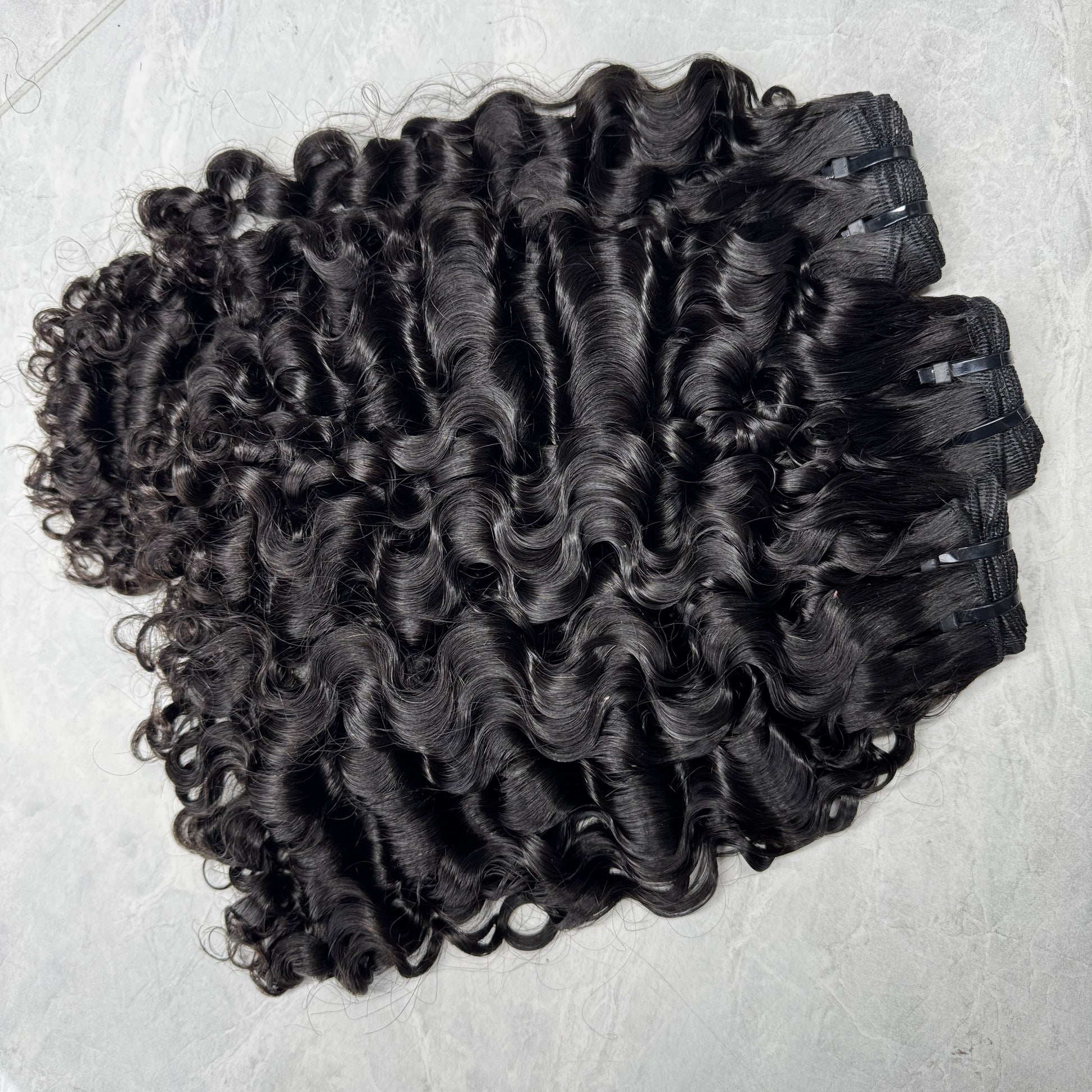 our vietnamese curly hair bundles 