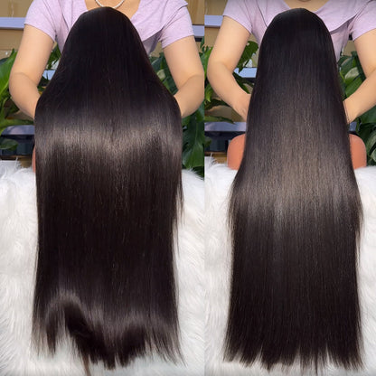 30inch Super double drawn straight hair wig