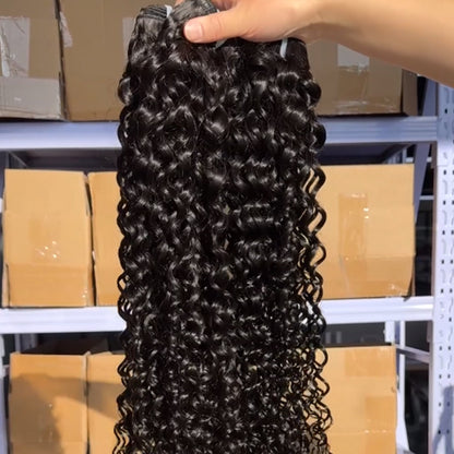 1 lot de cheveux bouclés birmans.