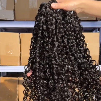 1 lot de cheveux bouclés birmans.